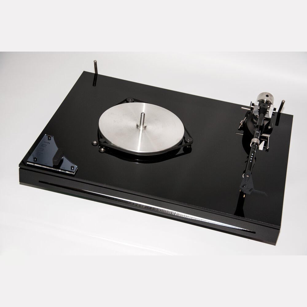 The Funk Firm Little Super Deck Turntable (Black) with Fx5-x Tonearm a