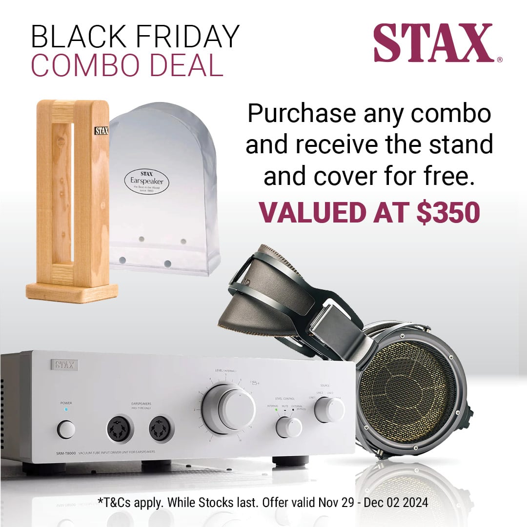 Stax Bundle Set SRM-T8000 + SRx9000 [Free HPS 2 Stand and CPC1 Cover]