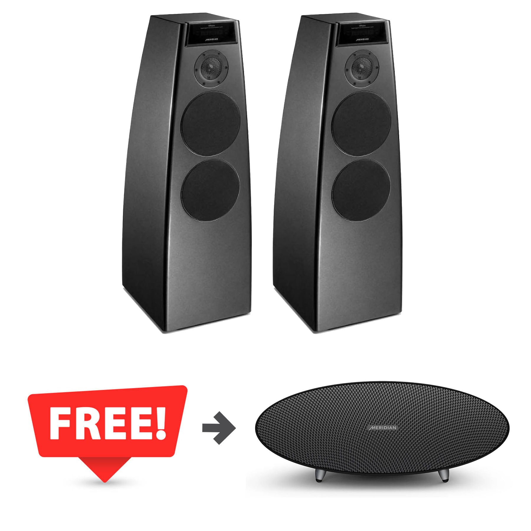 Meridian DSP5200 Special Edition Active Loudspeaker (pair) [Free The New Meridian Ellipse]