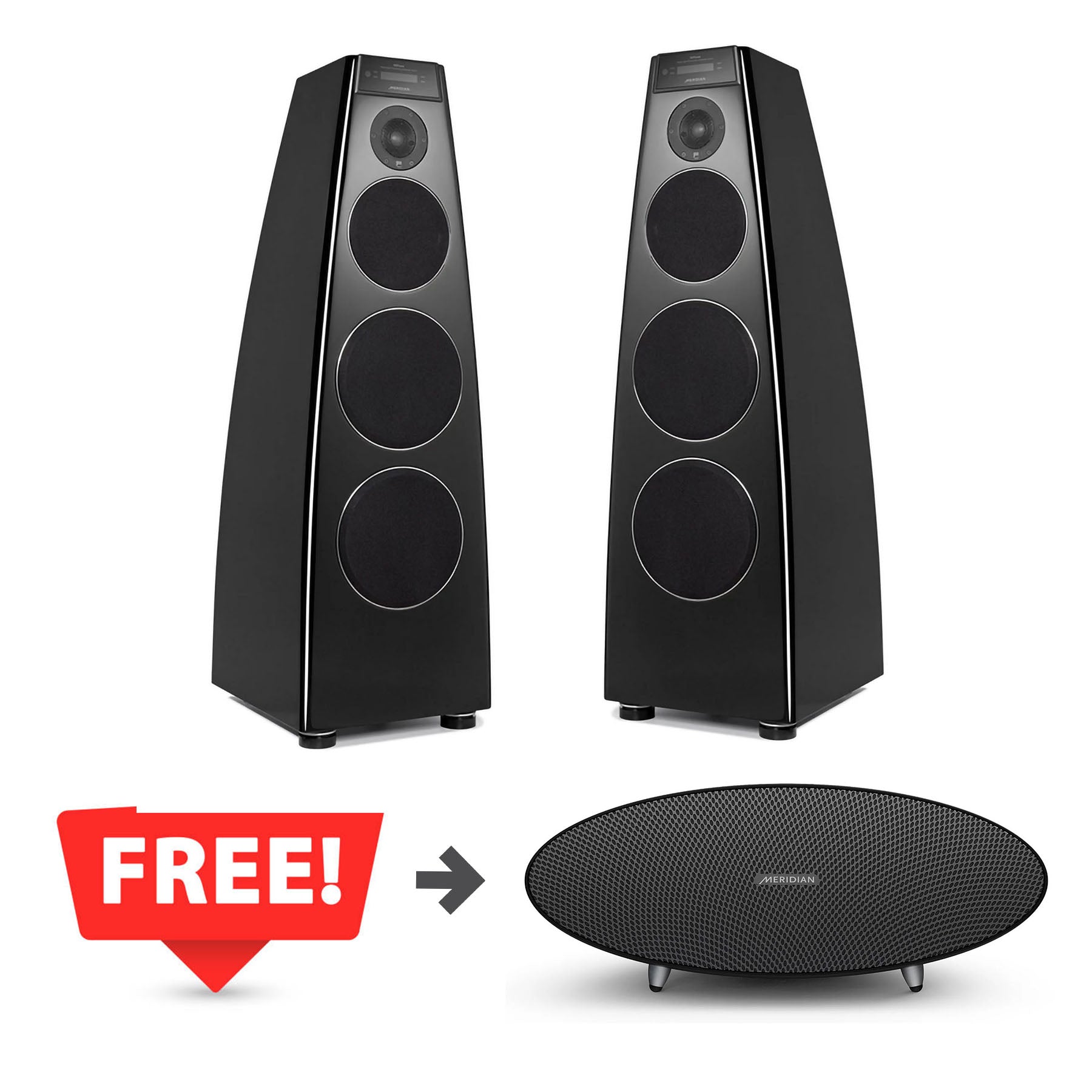 Meridian DSP7200 Special Edition Active Loudspeaker (pair) [FREE The New Meridian Ellipse]