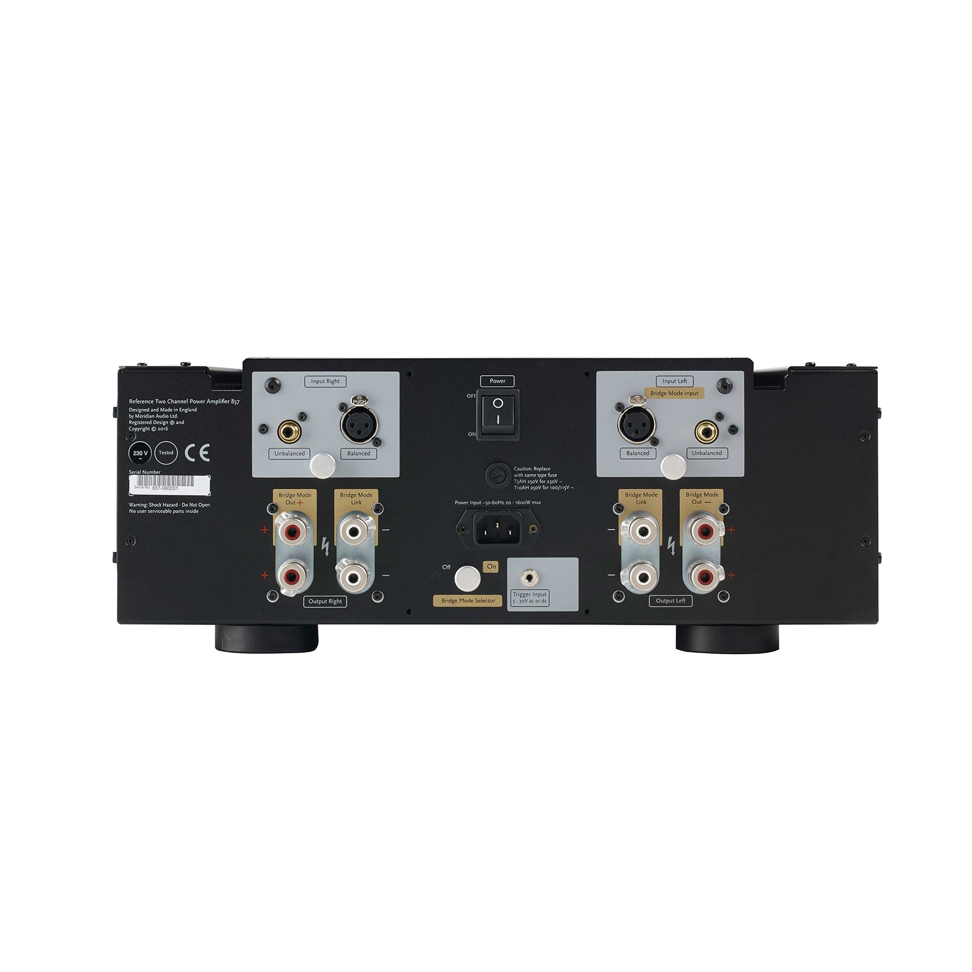 [Ex-demo] Meridian 857 Reference 2 Channel Power Amplifier