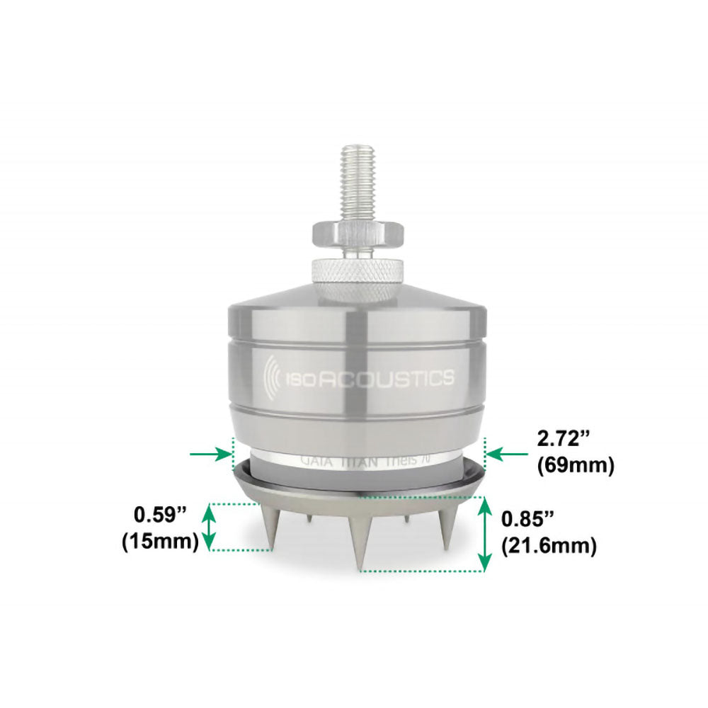 IsoAcoustics Gaia Titan Theis 70 (set of 4)