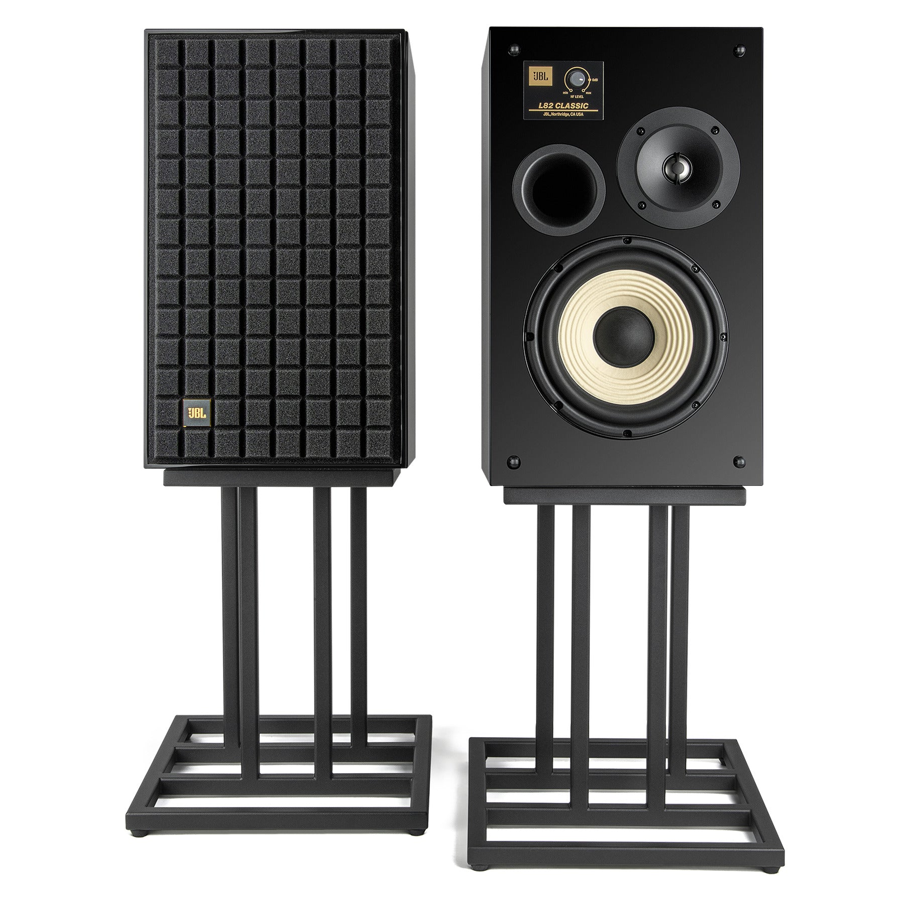 JBL L82 Classic Black Gloss Edition 8-inch 2-way Bookshelf Loudspeaker (pair)