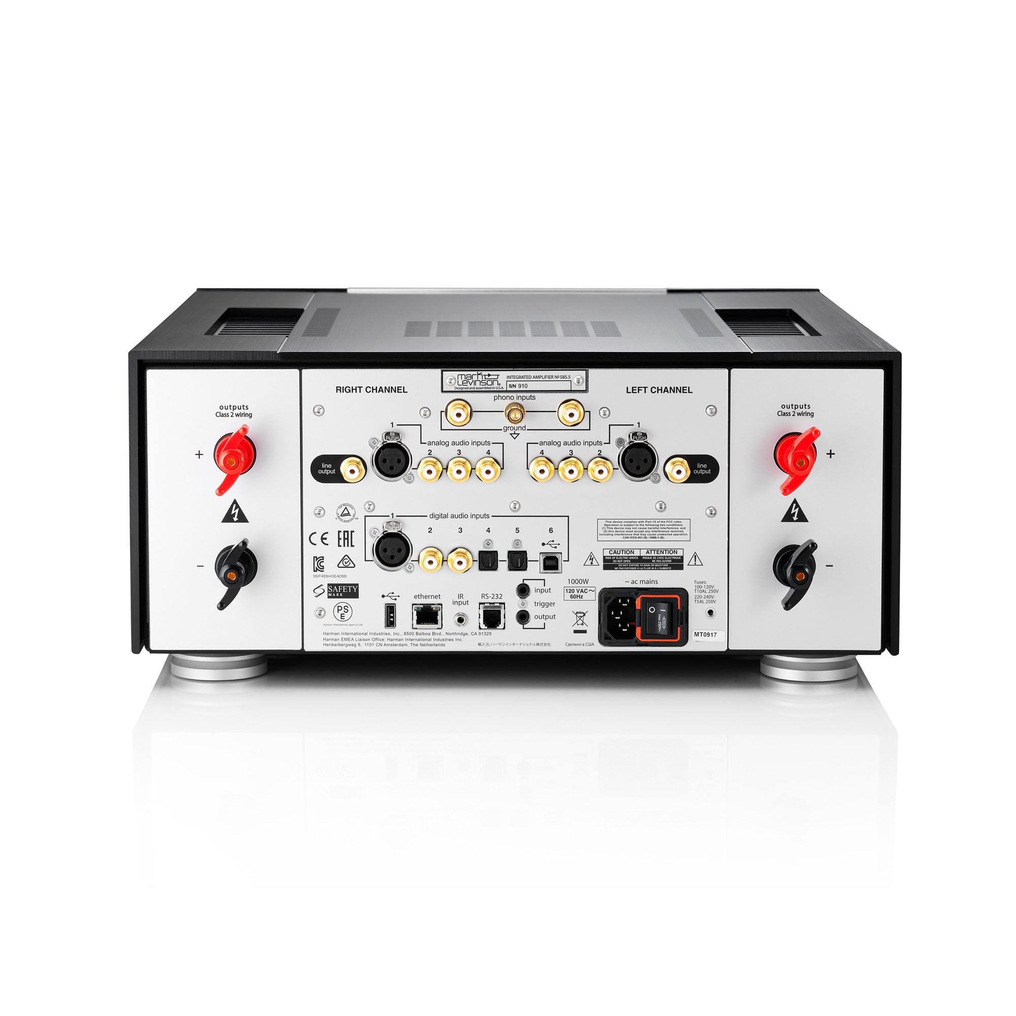 Mark Levinson No. 585.5 Fully Discrete Integrated Amplifier