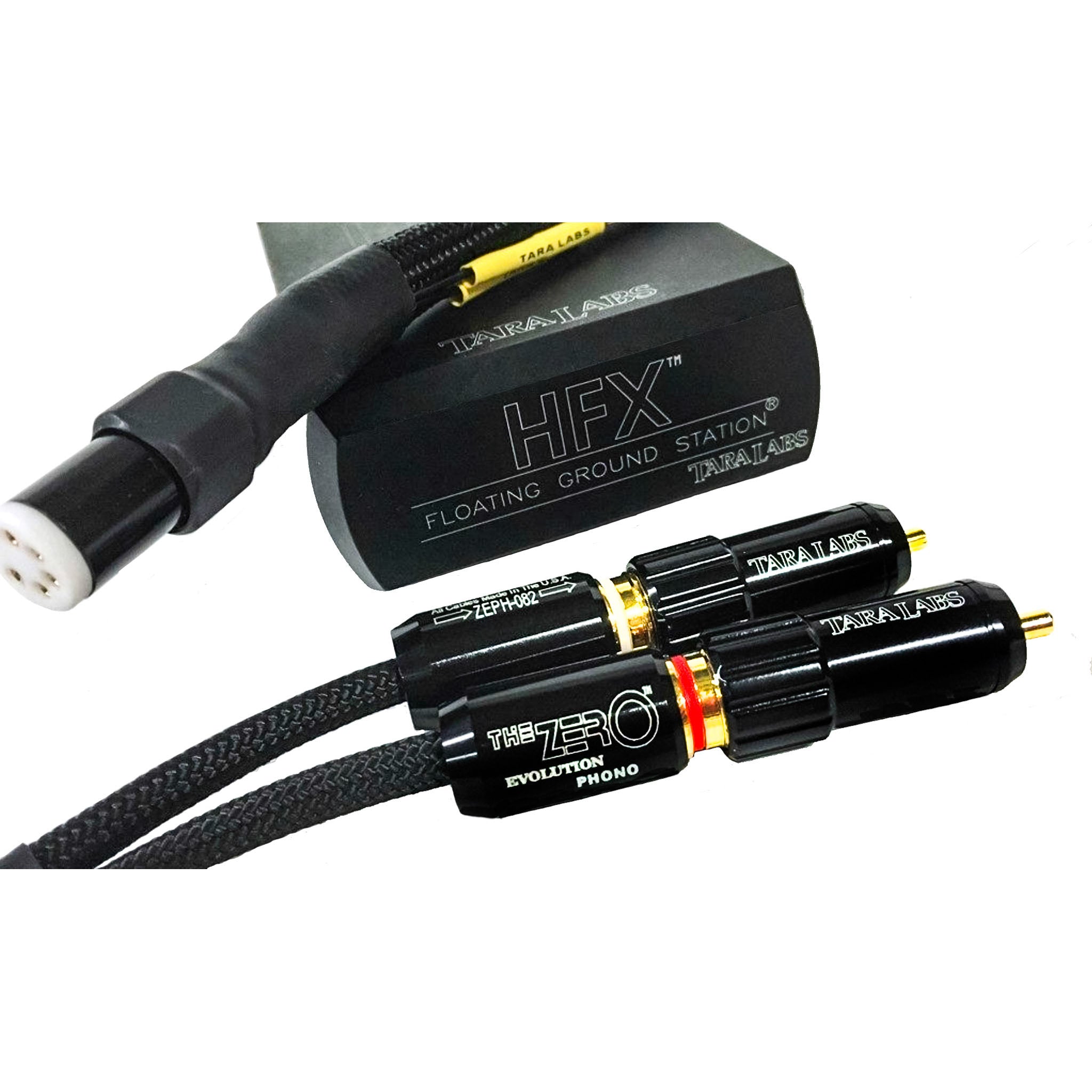 Tara Labs Zero Evolution with HFX Ground Station Phono Cable (pair)