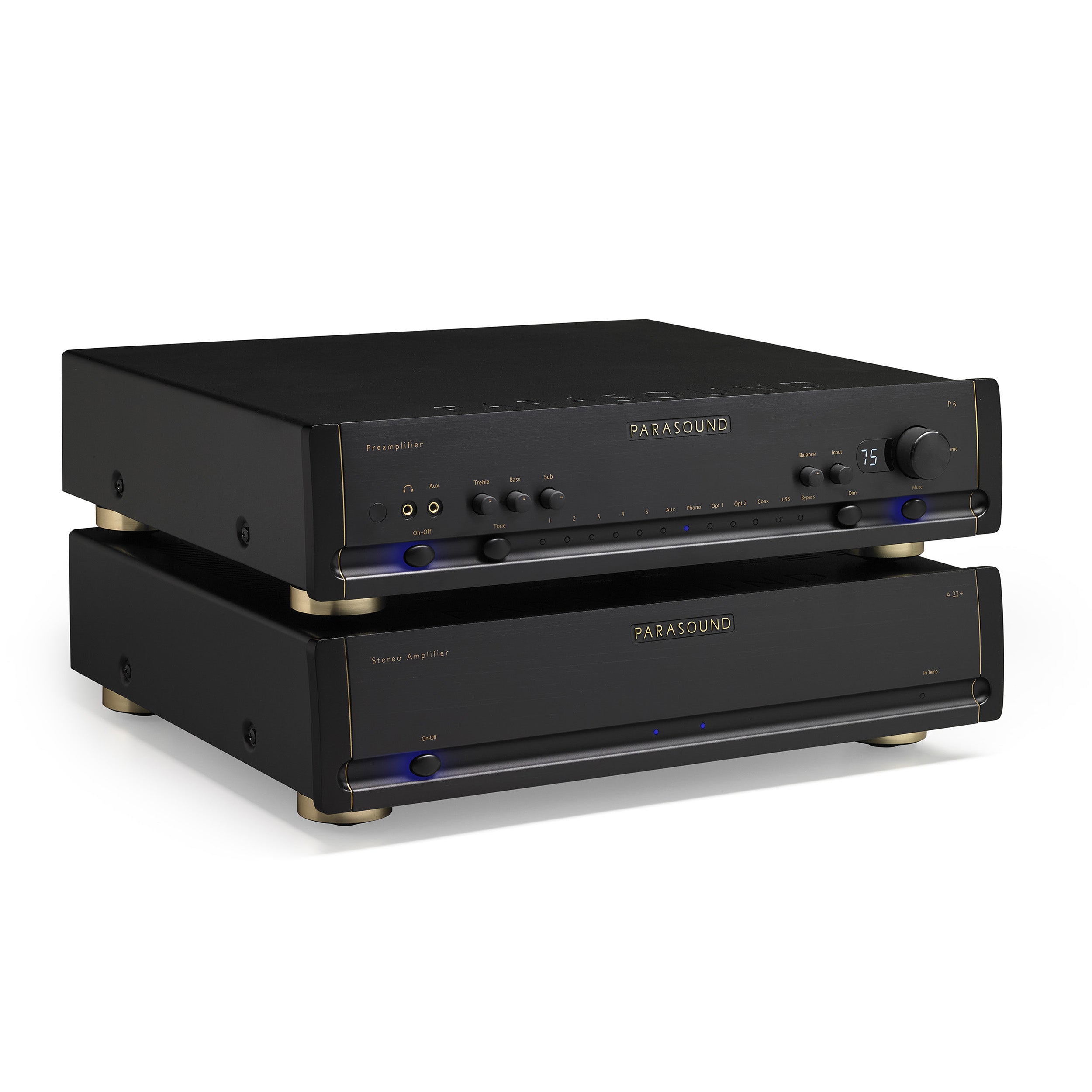 Parasound A 23+ Stereo Power Amplifier