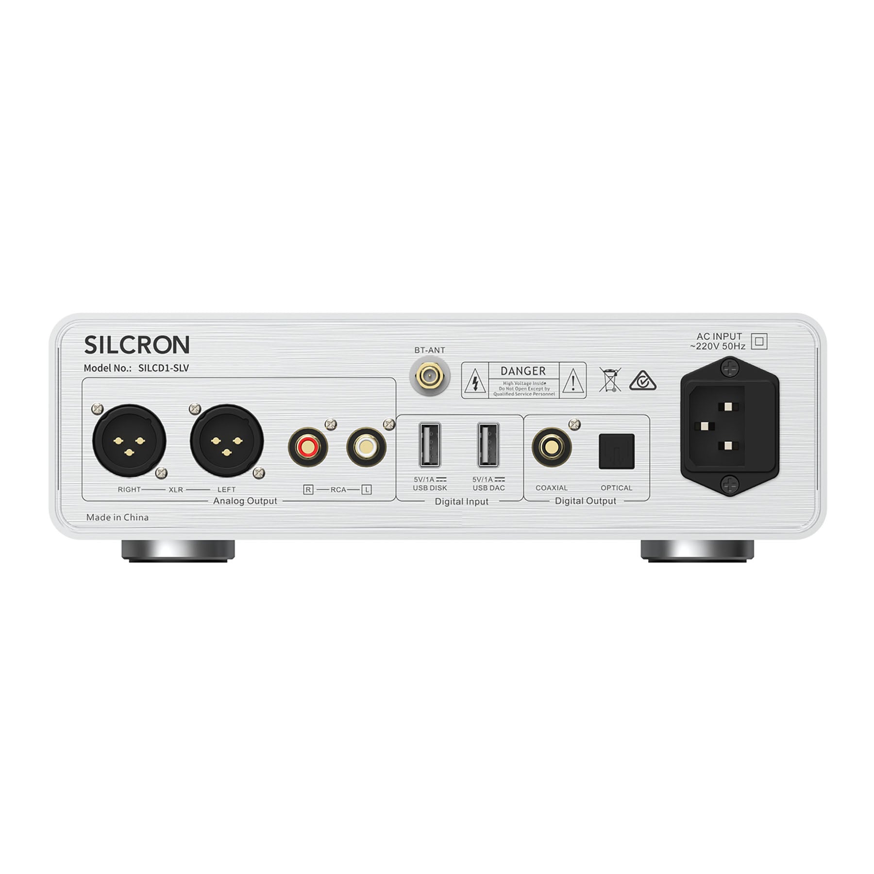 Silcron MaxConnect CD Player with DAC and Bluetooth