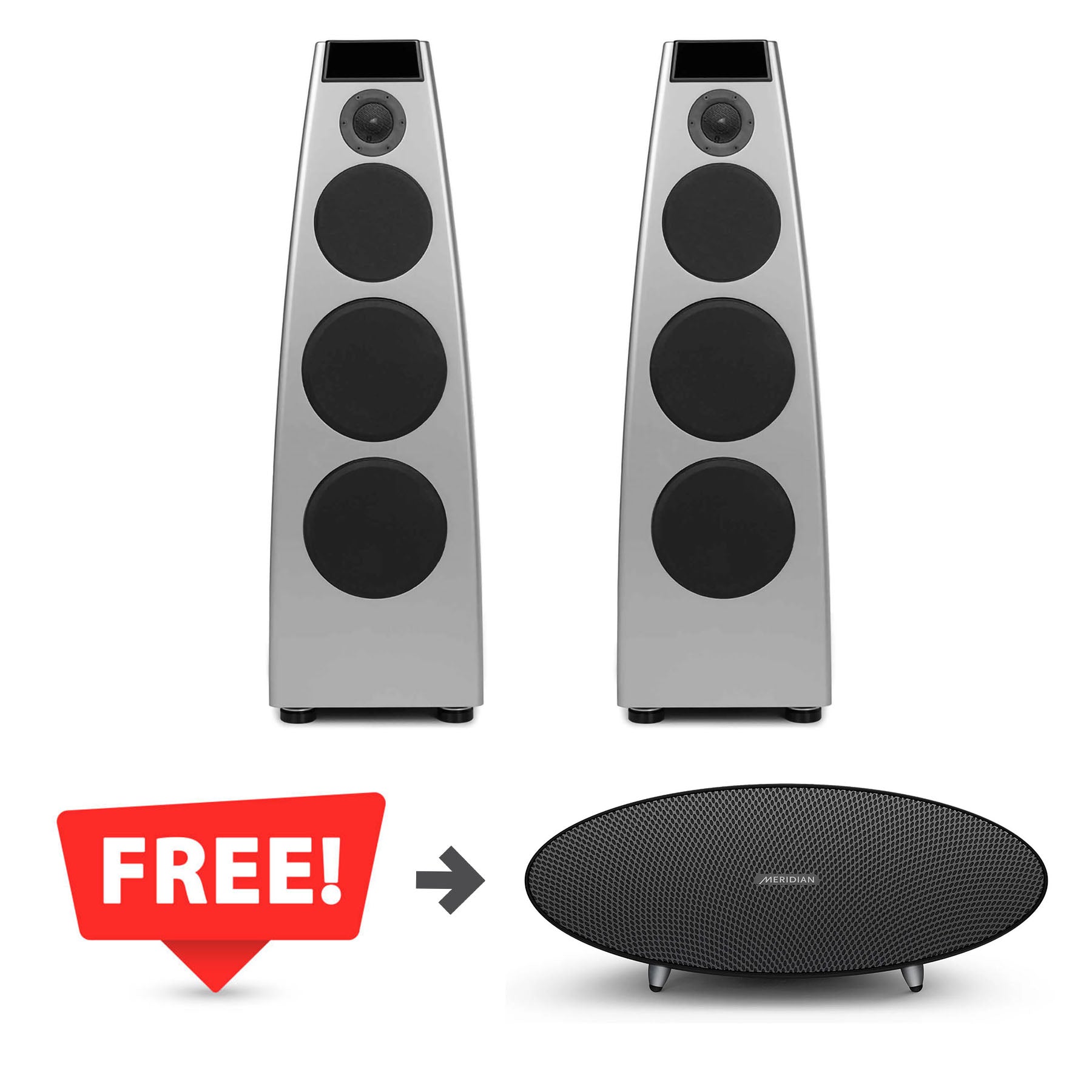 Meridian DSP7200 Special Edition Active Loudspeaker (pair) [FREE The New Meridian Ellipse]