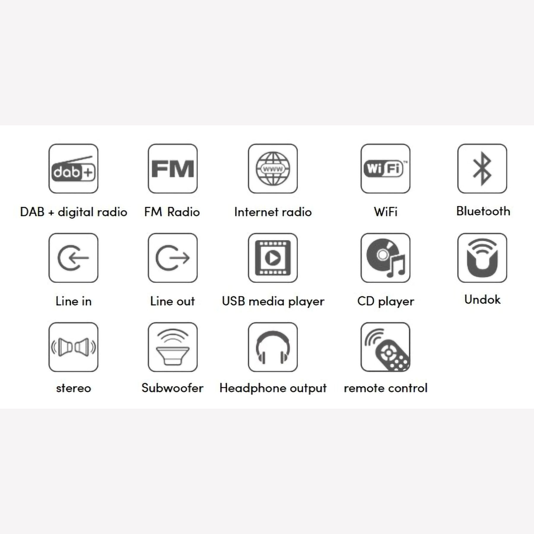 REVO SuperCD DAB+ / FM Digital Radio with Bluetooth