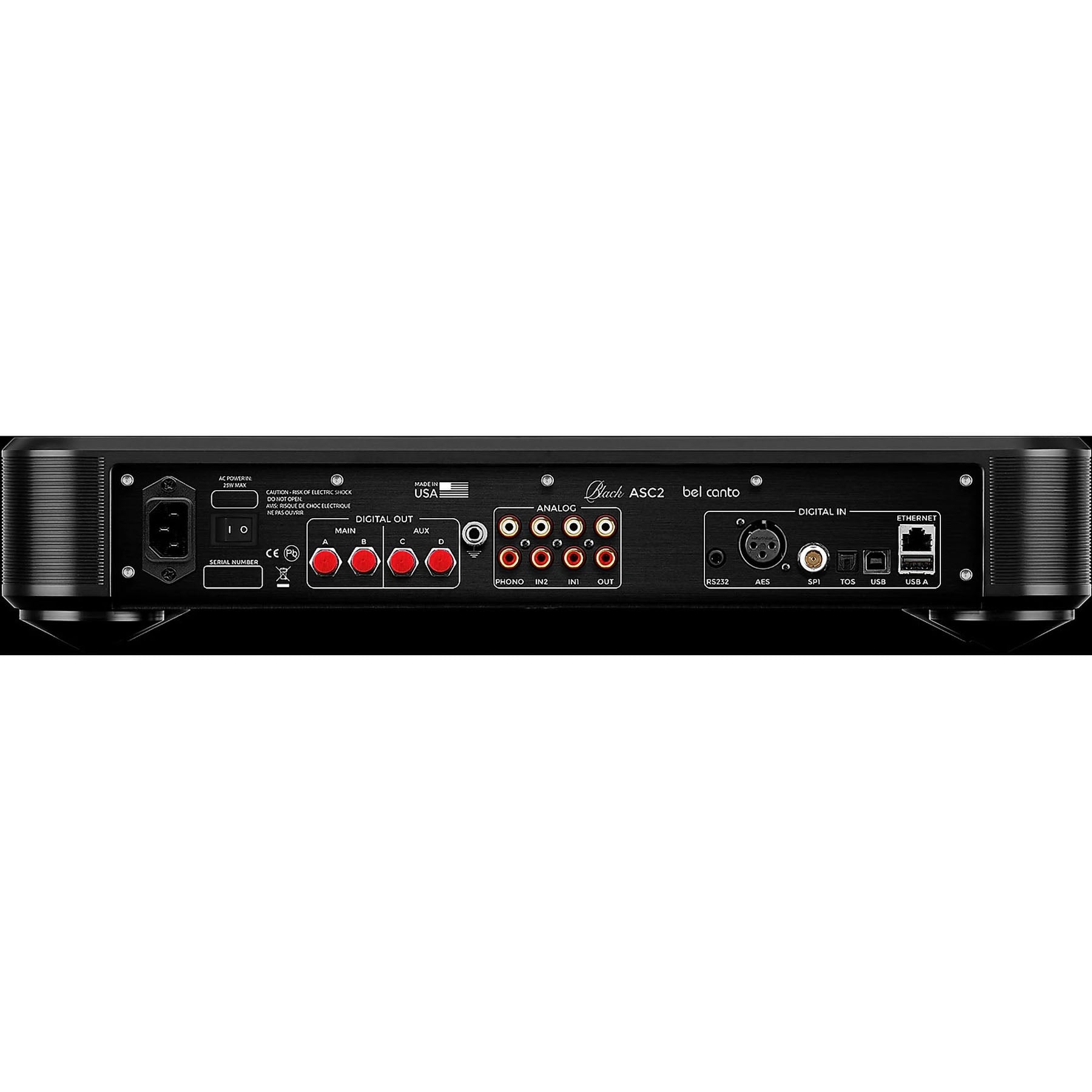 Bel Canto Black Control ASC2 - Dual Mono DAC