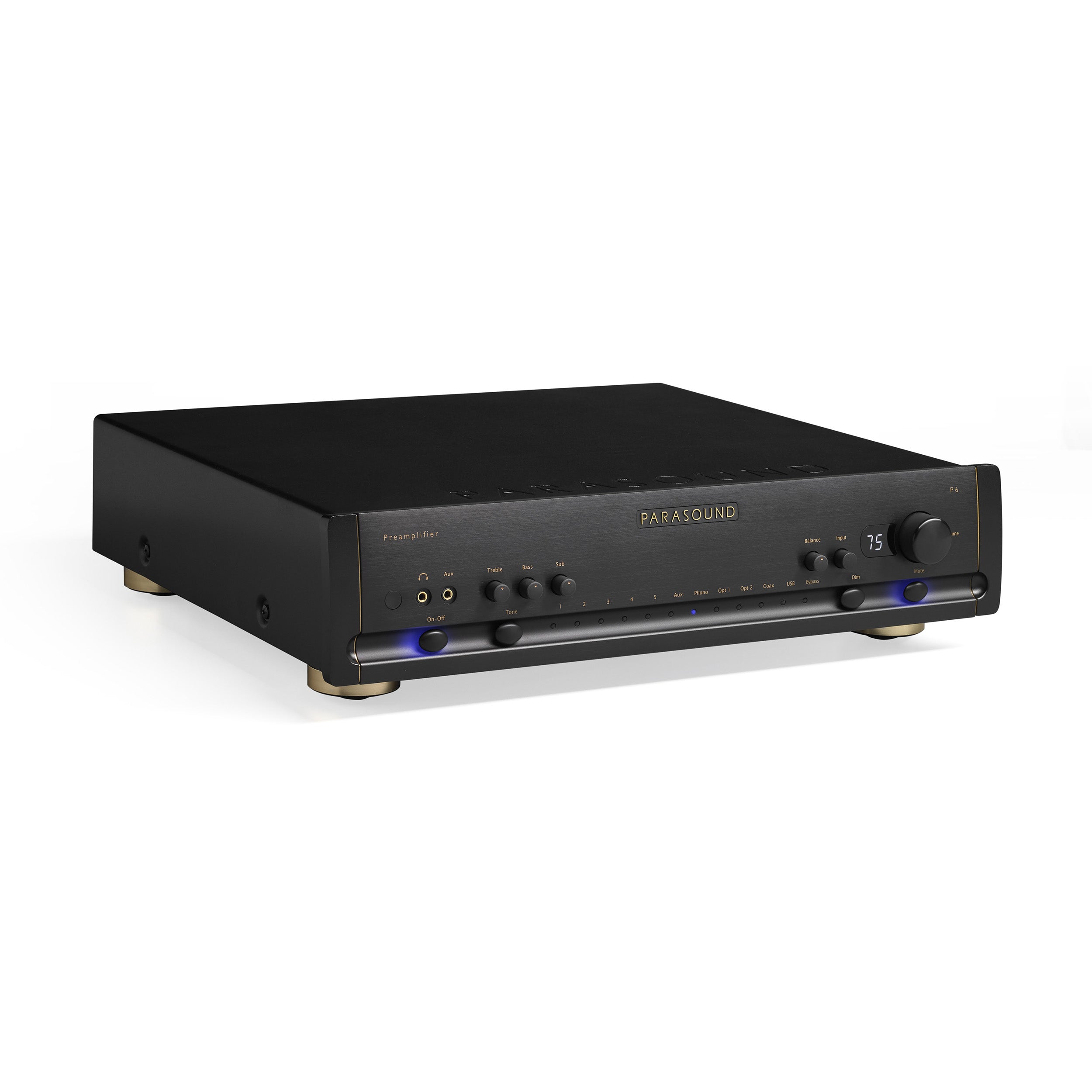 Parasound P6 2.1 Channel Preamplifier and DAC