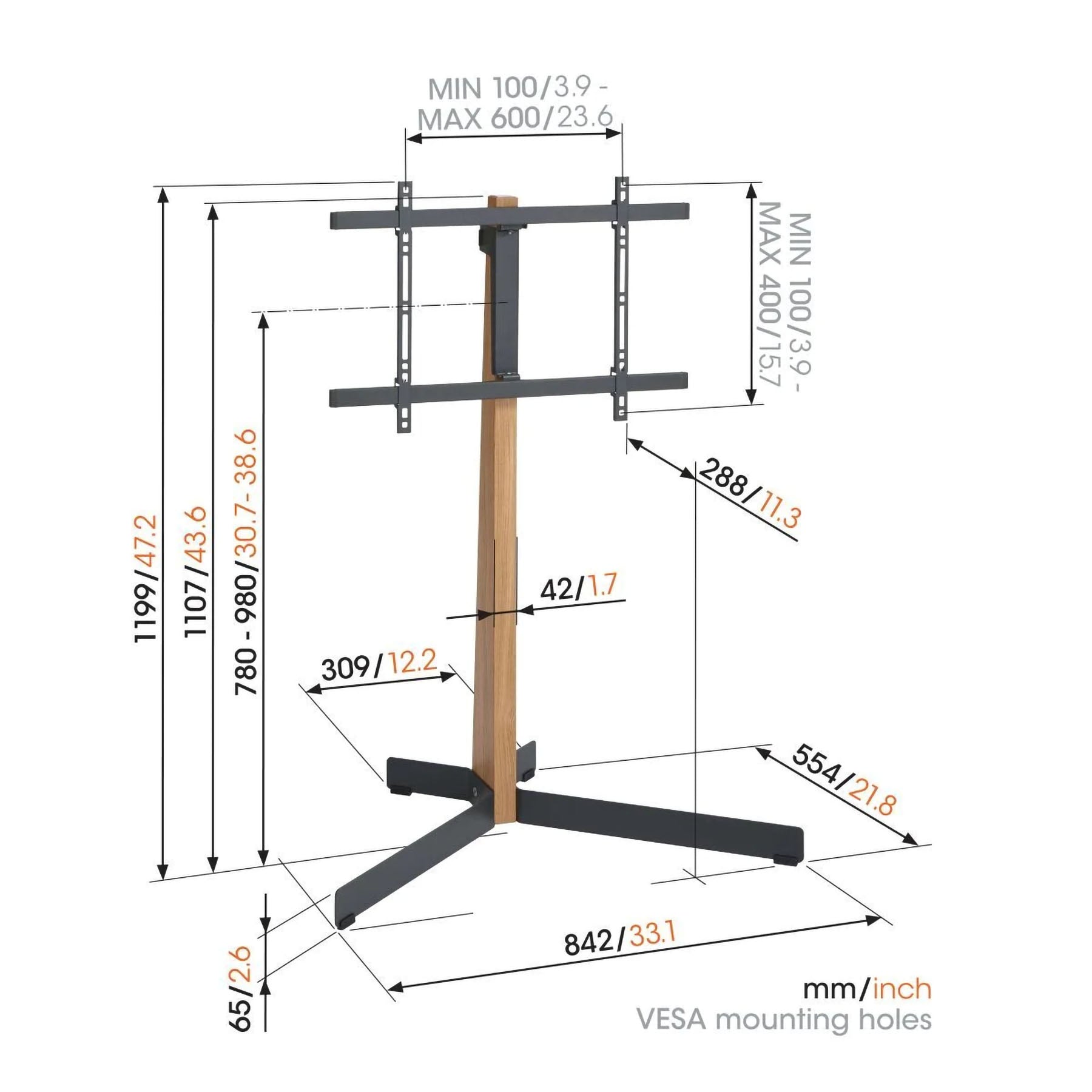 Vogel's TVS 3695 TV Floor Stand