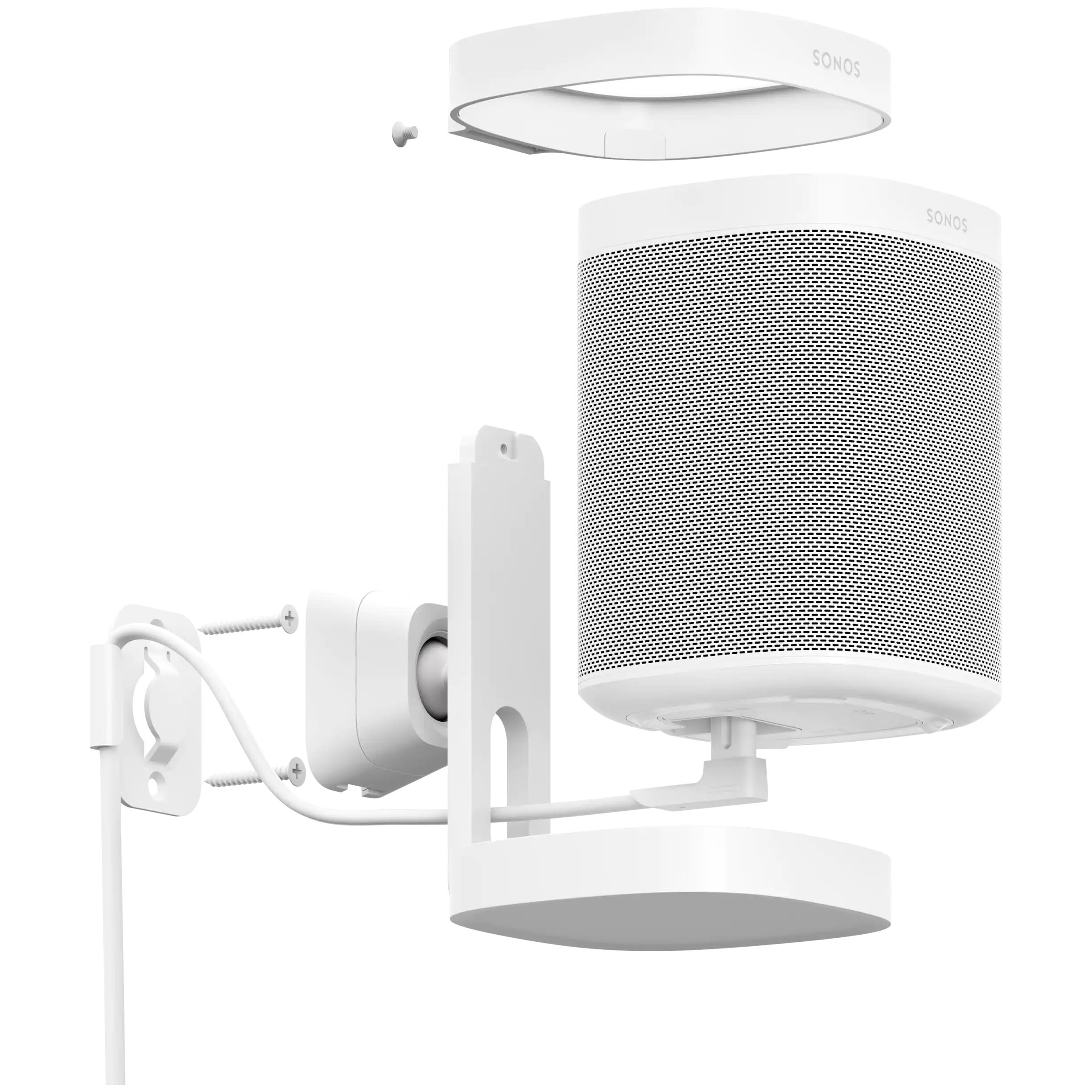 Sonos play 1 white hot sale light